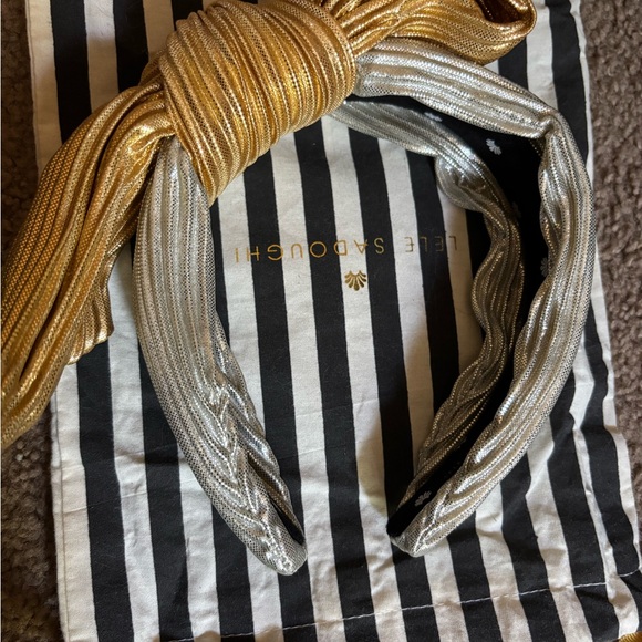 Lele Sadoughi Holly silver and gold - Picture 1 of 3